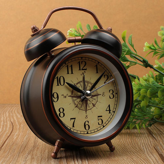 Vintage Metal European Style Alarm Clock