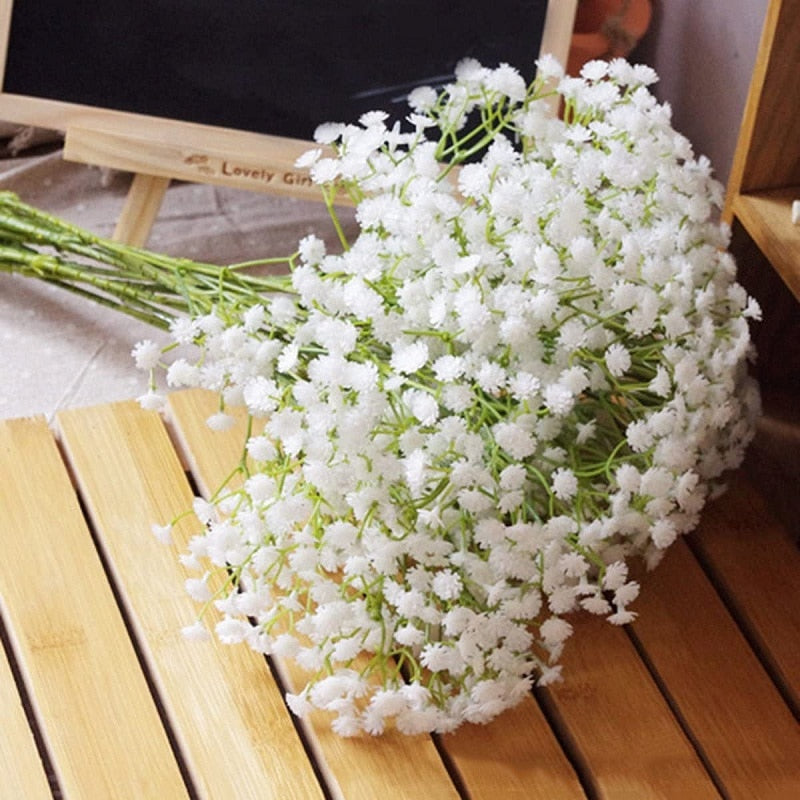 90 Pieces Artificial Babies Breath Bouquet