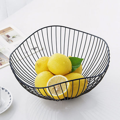 Modern Nordic Style Artsy Metal Fruit Plate