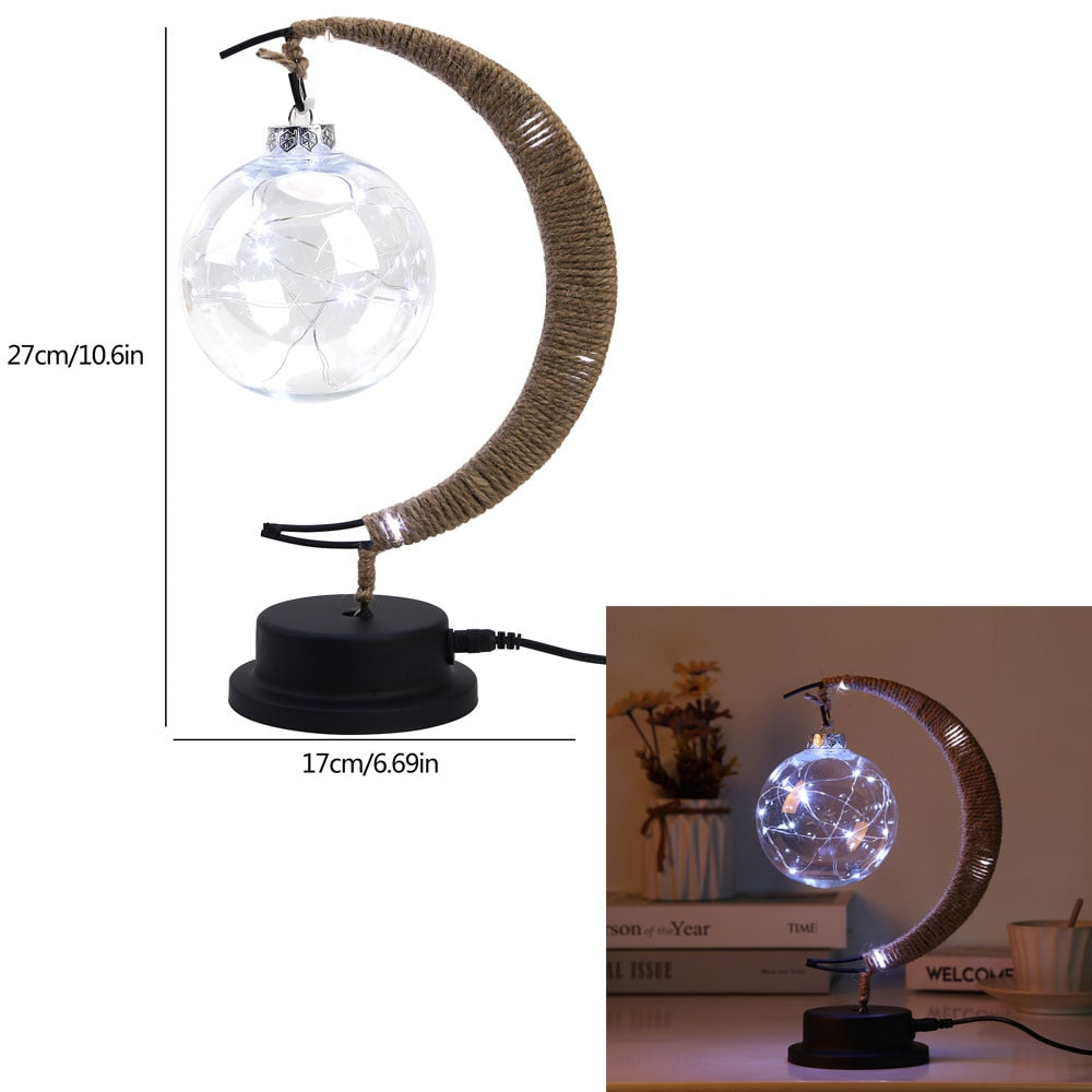 Creative Handmade Moon Lamp Decoration for your Living Room & Bedroom