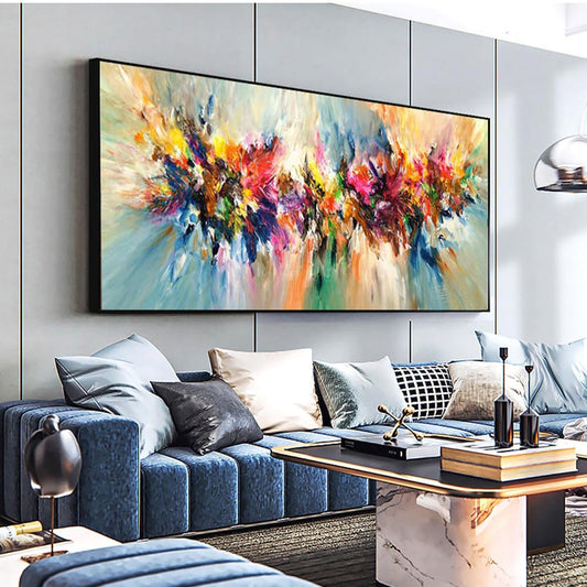 Abstract Flower Paintings