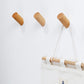 Minimalistic Wall Mounted Wooden Cloth Hanger