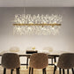 Modern Dimmable Hanging Chandelier LED Crystal