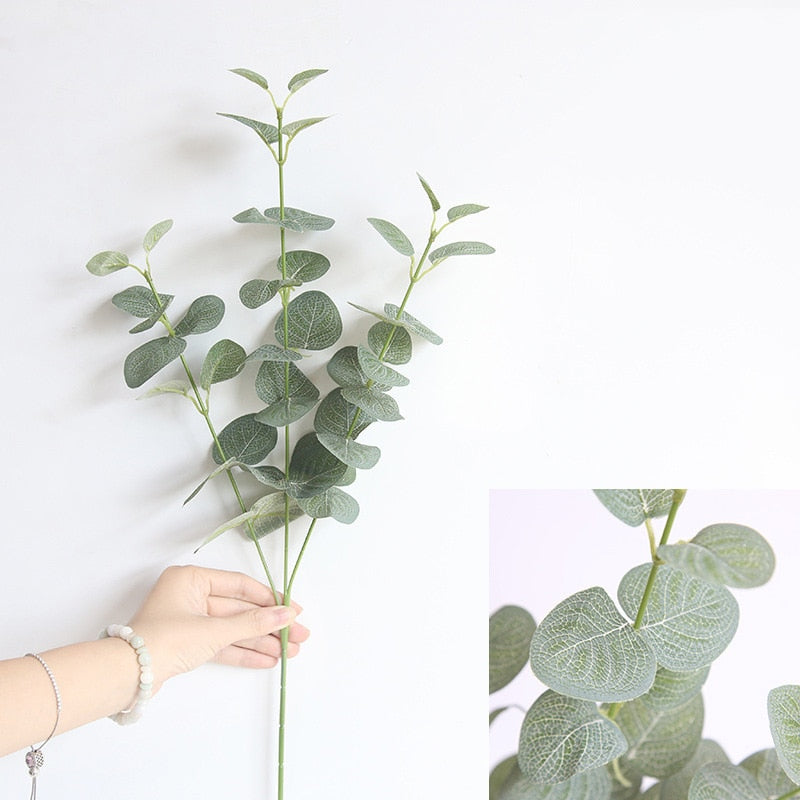 Artificial Eucalyptus Leaves Decoration