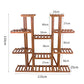 9 Tier Wooden Plant Stand for Indoors/Outdoors