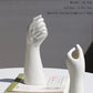 Ceramic Nordic Style Hand Shaped Vase