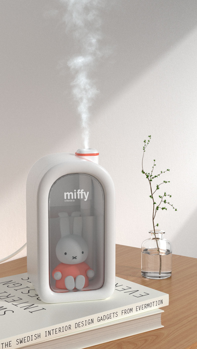 Cute Small Bedroom Humidifier with USB charging port 380ML