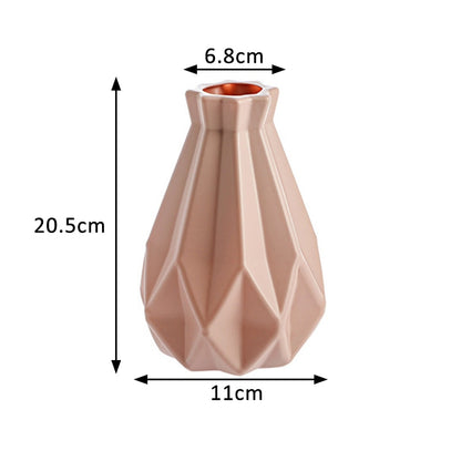 Modern Nordic Style Origami-like Flower Vase