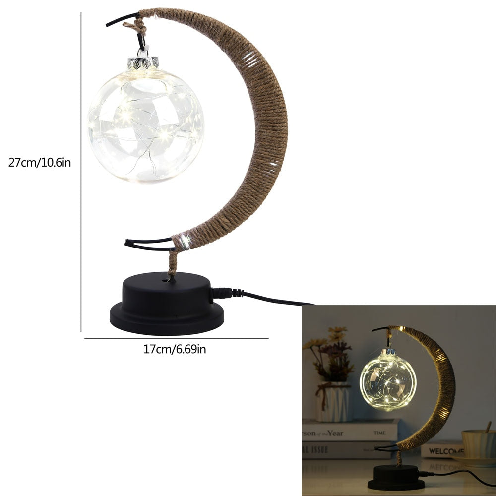 Creative Handmade Moon Lamp Decoration for your Living Room & Bedroom