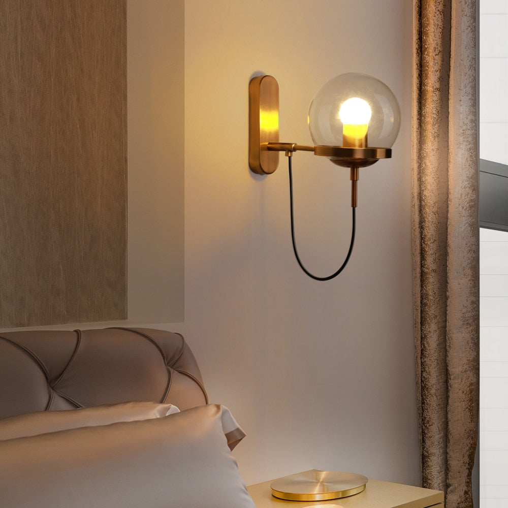 Modern Loft  Bedroom Wall Light 110-220V