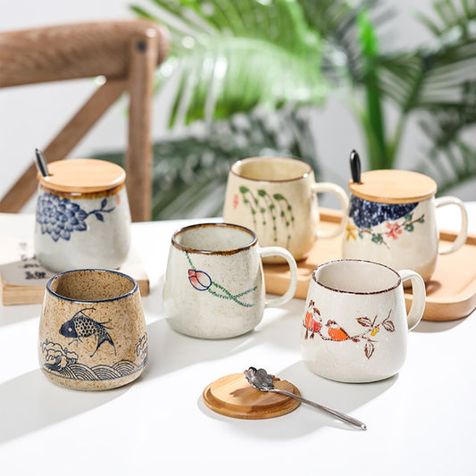 Ceramic Vintage Japanese  Coffee Mugs