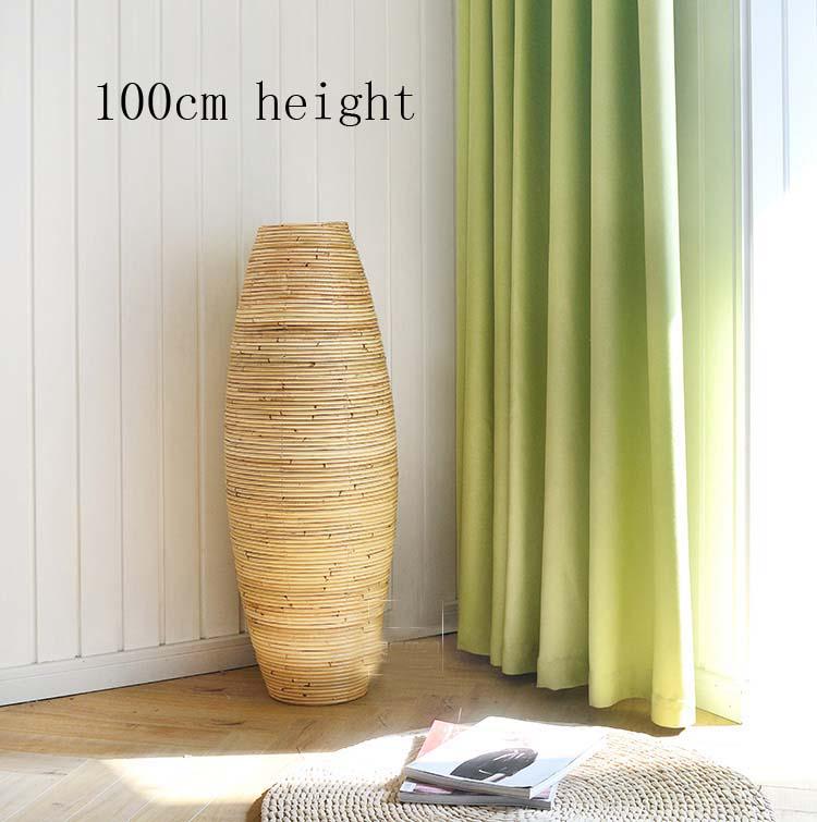 Large Decorative Bamboo Flower Vase