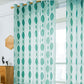 Modern Voile Custom Size Woven Curtains for Living Room, Bedroom & Kitchen