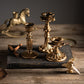 Antique Vintage Looking French Style Candlestick Holders