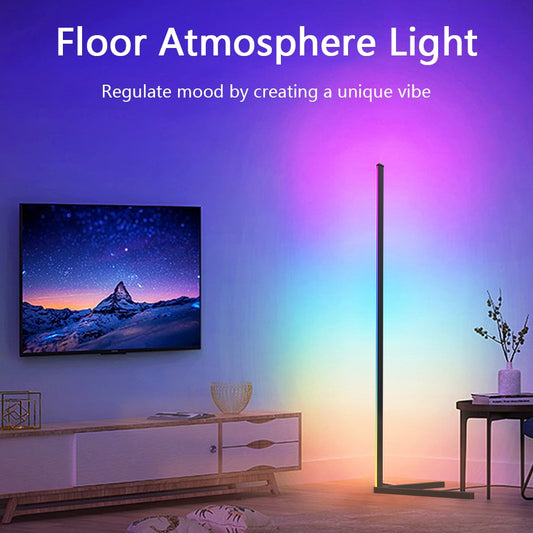 Modern Atmoshperic RGB LED Lamp with Remote Control Capabilities