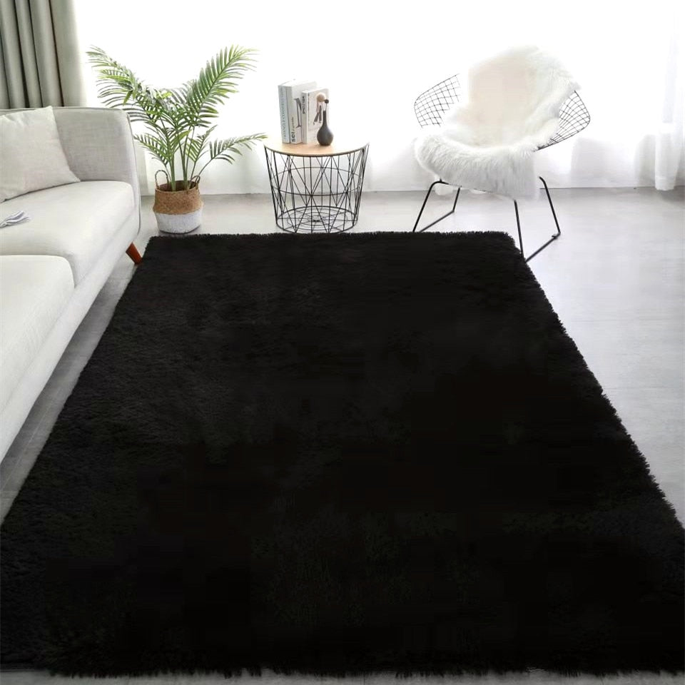 Modern Nordic Style Furry Carpet