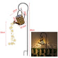 Garden Watering Can Decoration with Solar Led String of Lights