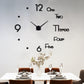 3D Design Wall Clock