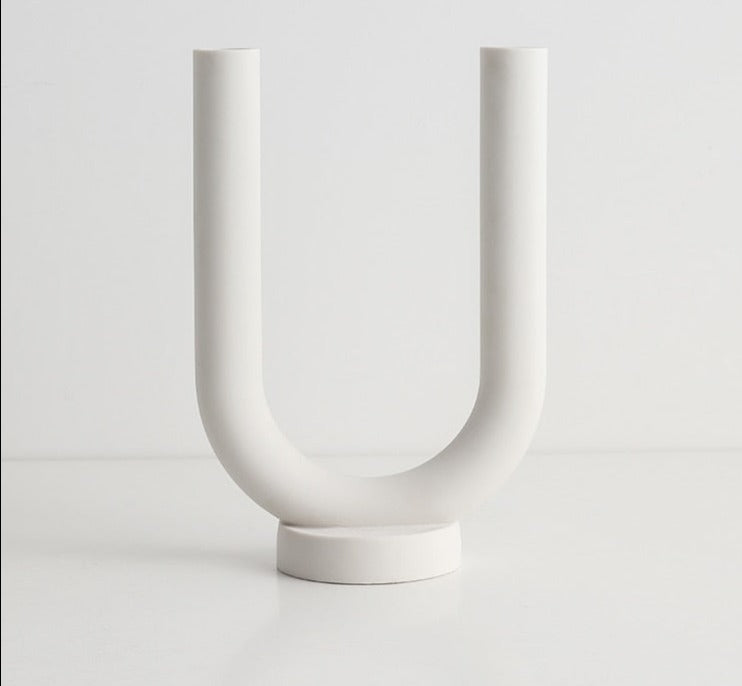 Creative Nordic Style Ceramic Candlestick Holder