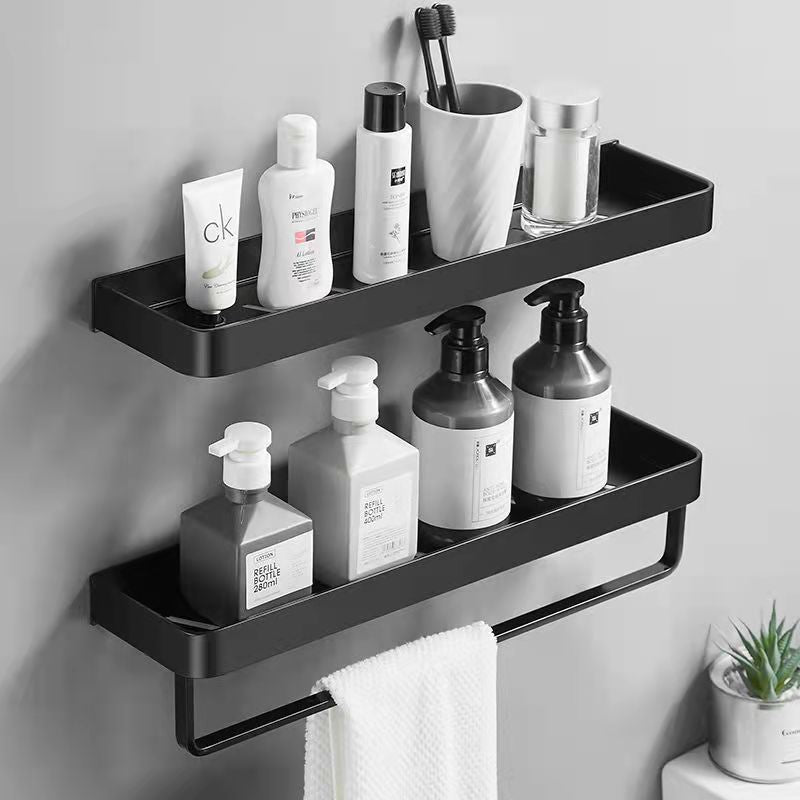Aluminum Wall-Mounted Bathroom Shelf