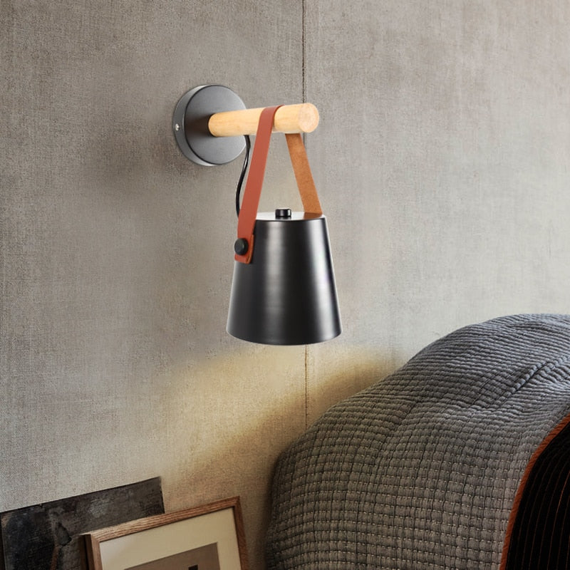 Nordic Style Aluminum Hanging Wall Lamp